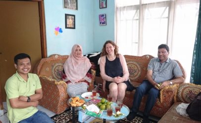 Hivos Director of Operations Tours Projects in Indonesia