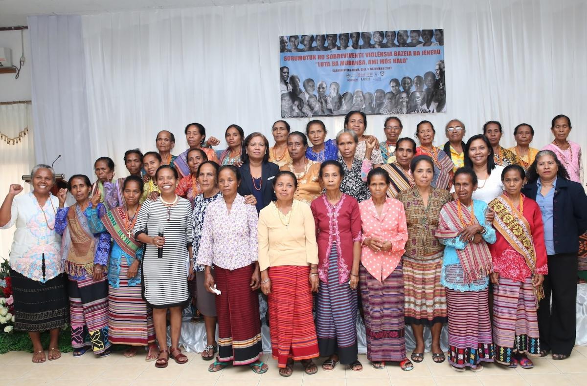 East Timorese Women Survivors are Heroes