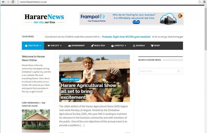 Harare News Fosters Community Reporting