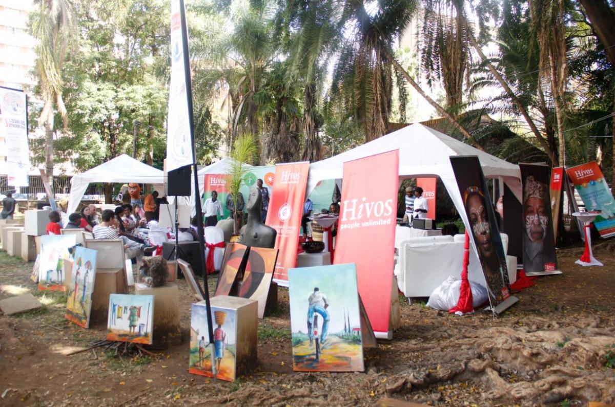 Hivos Stages an Intervention at HIFA 2017