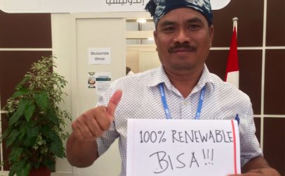 Important Message from Sumba to the World at COP 22