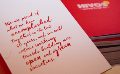 Hivos celebrates 50 years of change