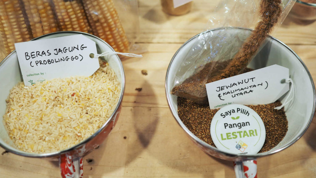 Local food products promoted by Hivos and WWF Indonesia