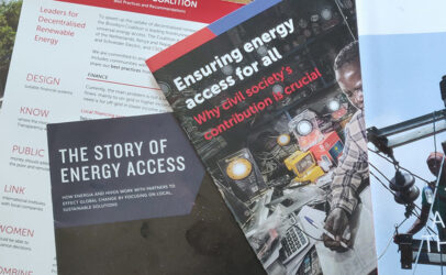 New publication on how inclusive finance boosts access to off-grid energy