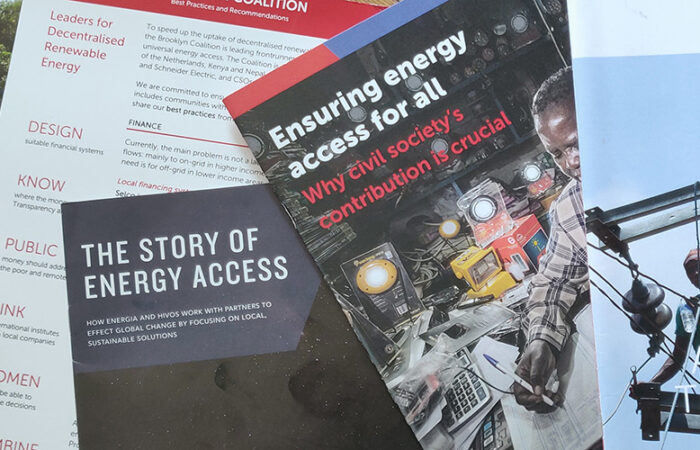 New publication on how inclusive finance boosts access to off-grid energy