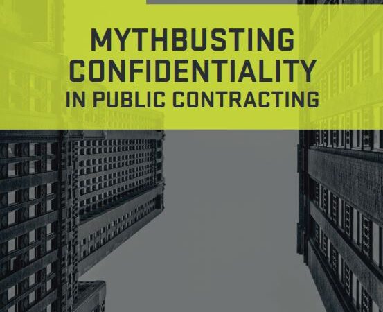 Mythbusting Confidentiality in Public Contracting