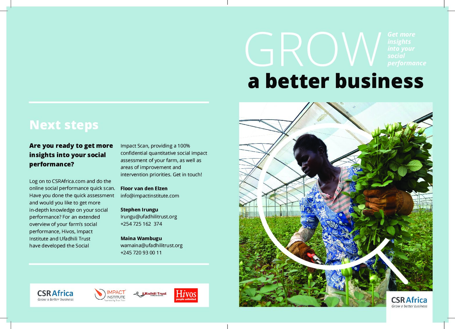CSR Africa brochure