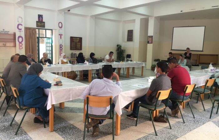 Meeting of Youth Shadowing Councils with Decision-Makers in Madaba