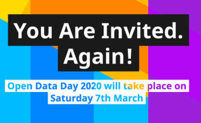 Open Data Day 2020 mini-grant scheme has been launched!