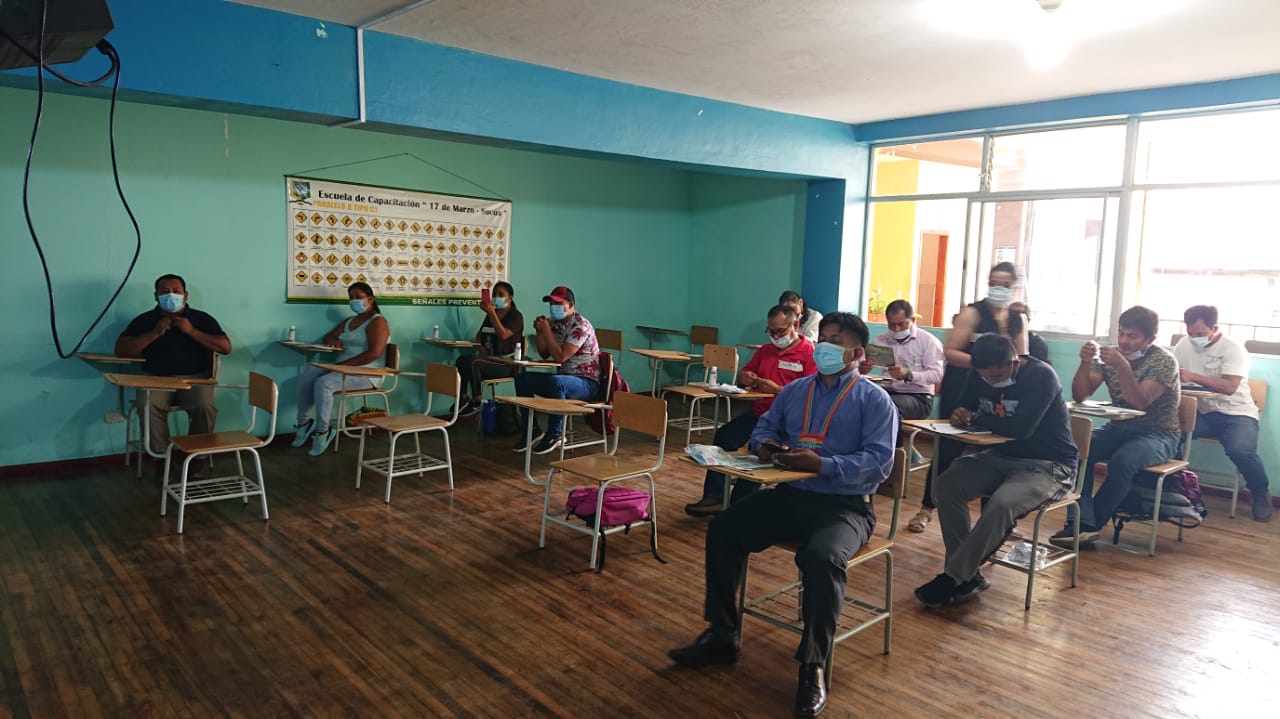Pueblo Shuar Arutam se capacita en monitoreo y mapeo comunitario