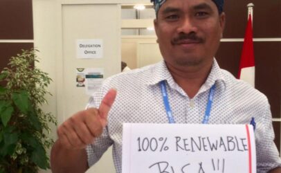 Important Message from Sumba to the World at COP 22