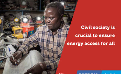 No civil society, no energy access for all