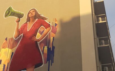LADE Mural Inspires Women in Beirut to Lead
