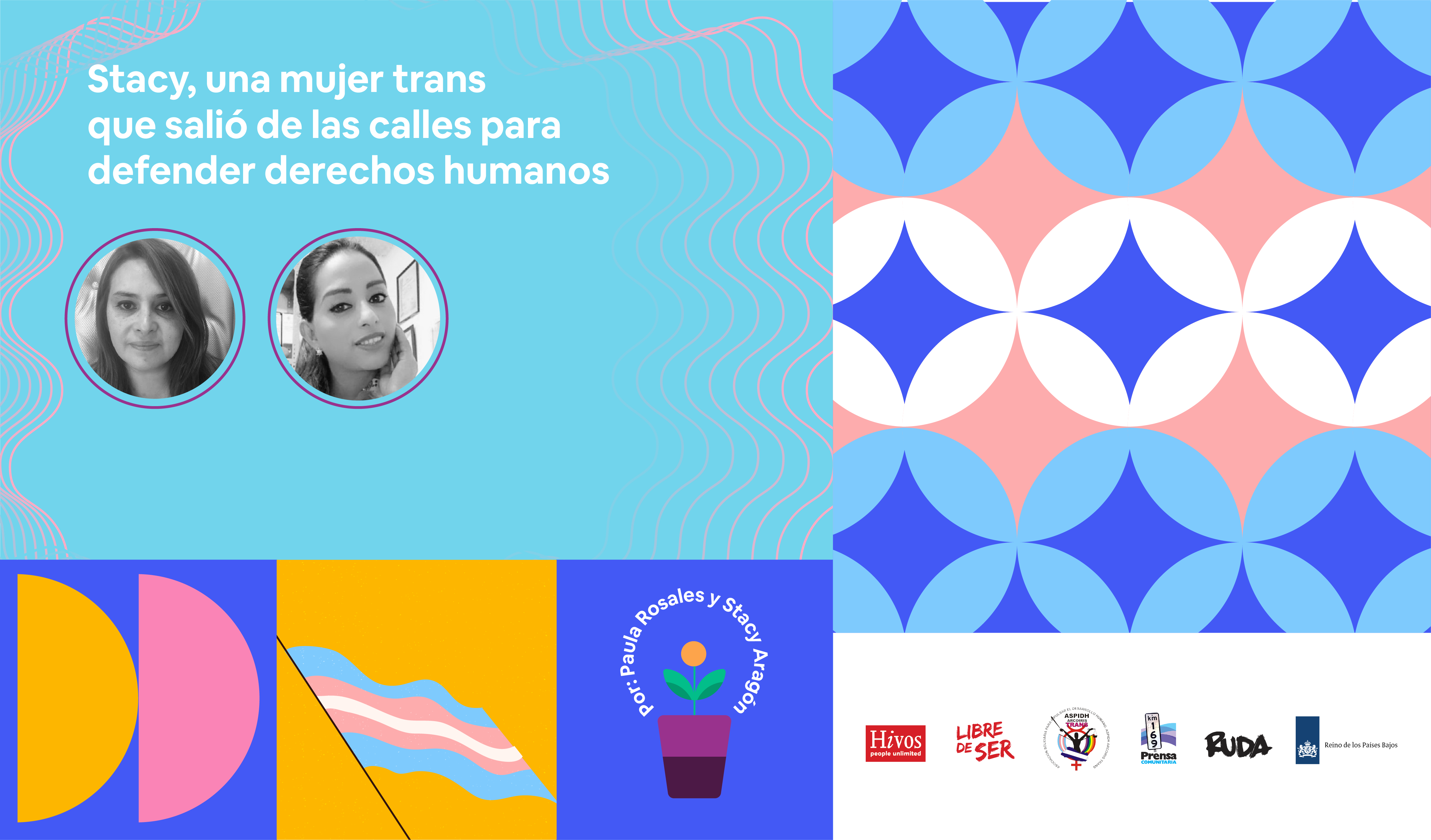 Stacy, una mujer trans que salió de las calles para defender derechos humanos