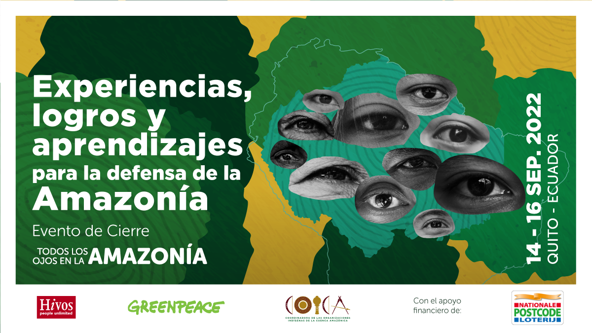 Cierre del programa Todos los Ojos en la Amazonía