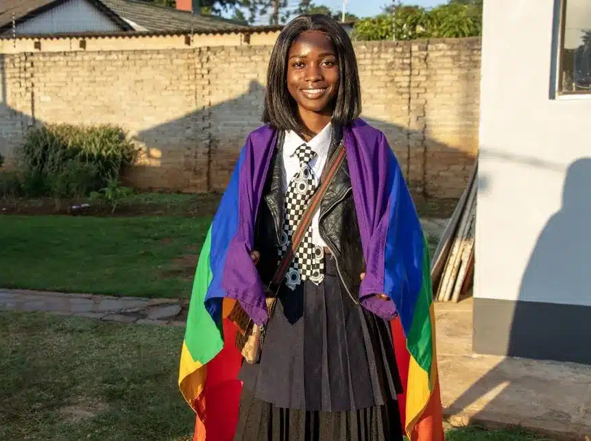 Kundai Ruwizhi at the GALZ IDAHOBIT 2023 event