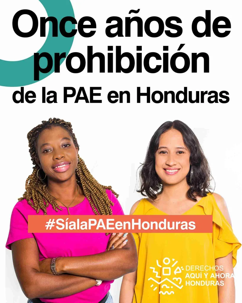 Campaigning against the ban on emergency contraceptives in Honduras