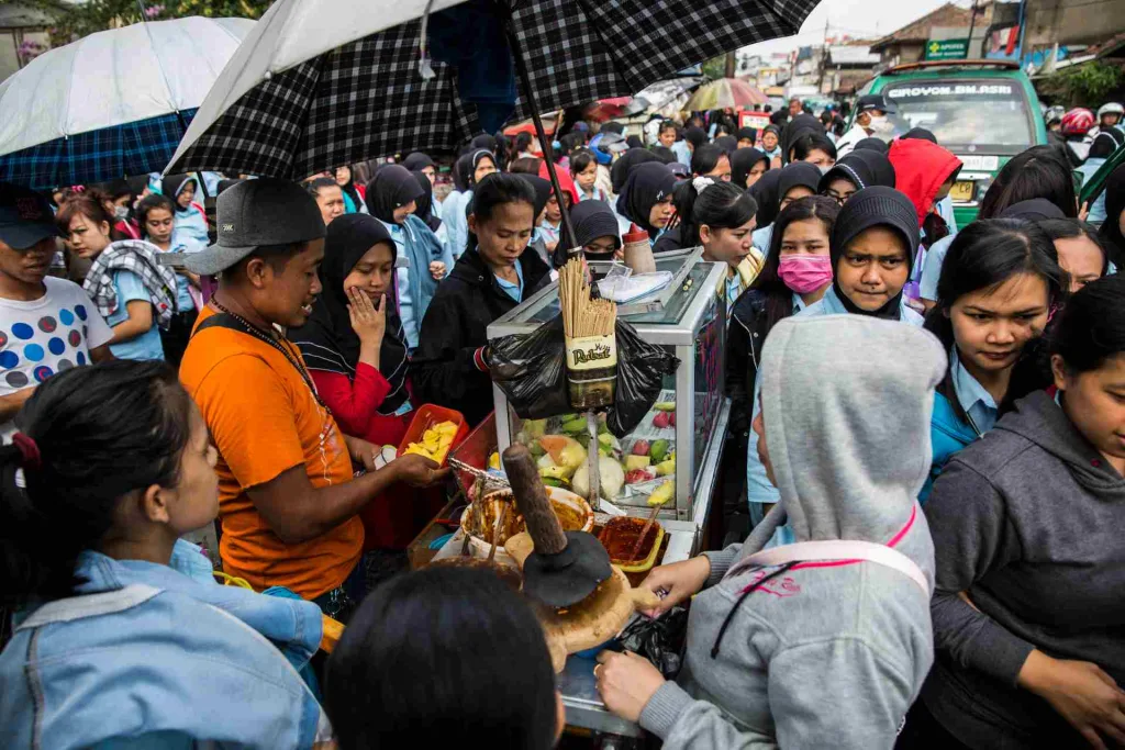 Bandung street vendors