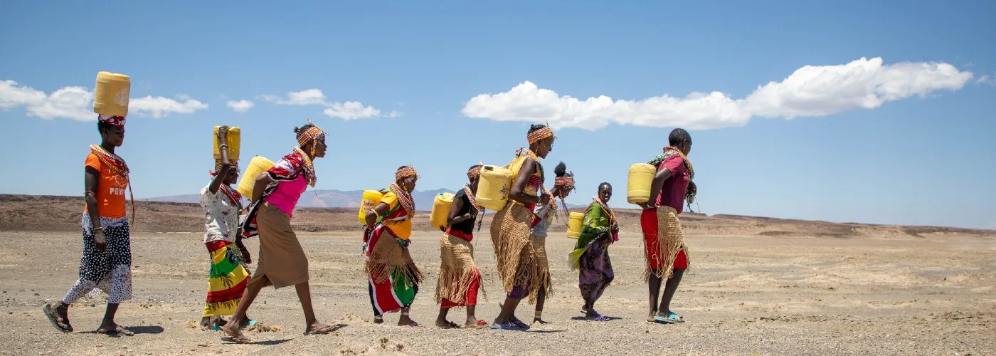 Women in Komote Village, Kenya. Photo credits: Hivos / KalMax