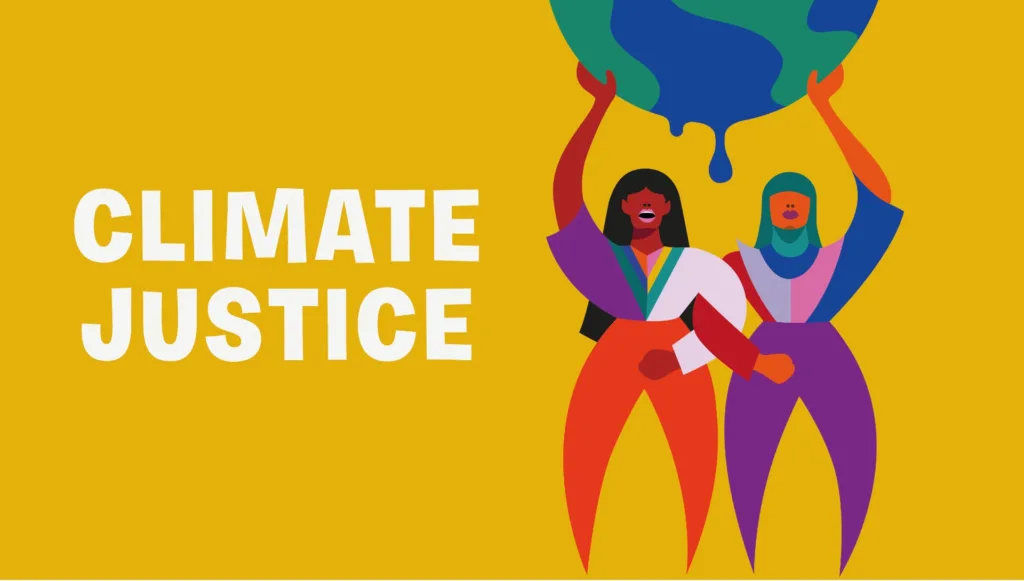 Climate Justice banner