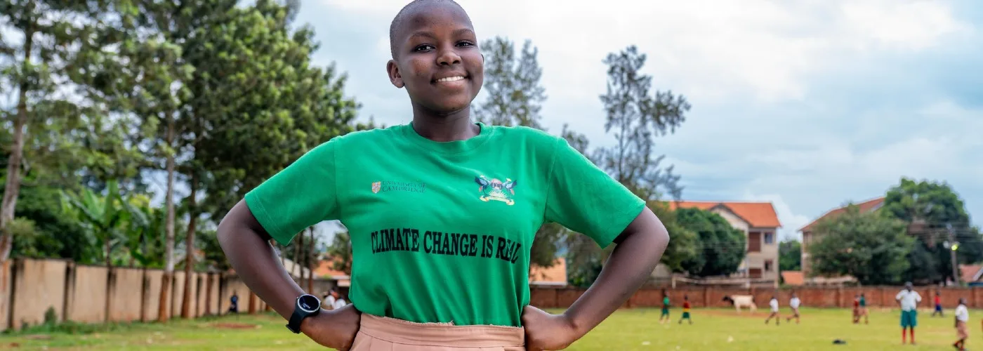 Girls and climate action in Uganda
