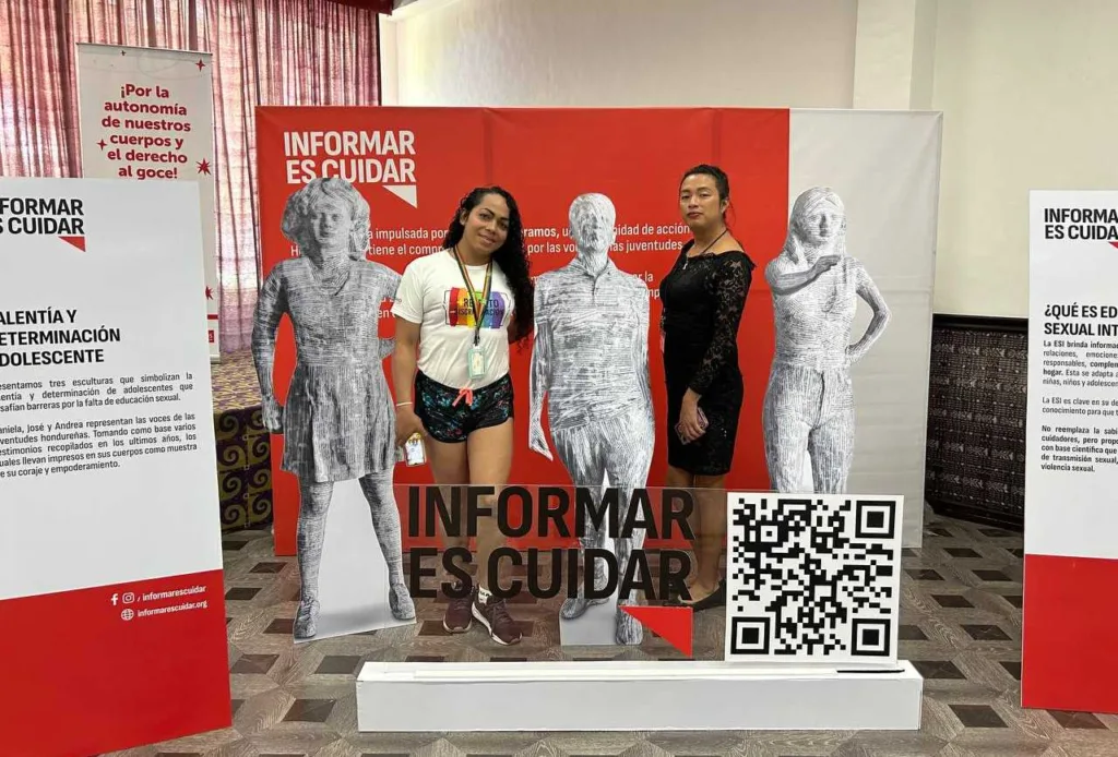We Lead team in Honduras launched a campaign called “Informar es Cuidar” 
