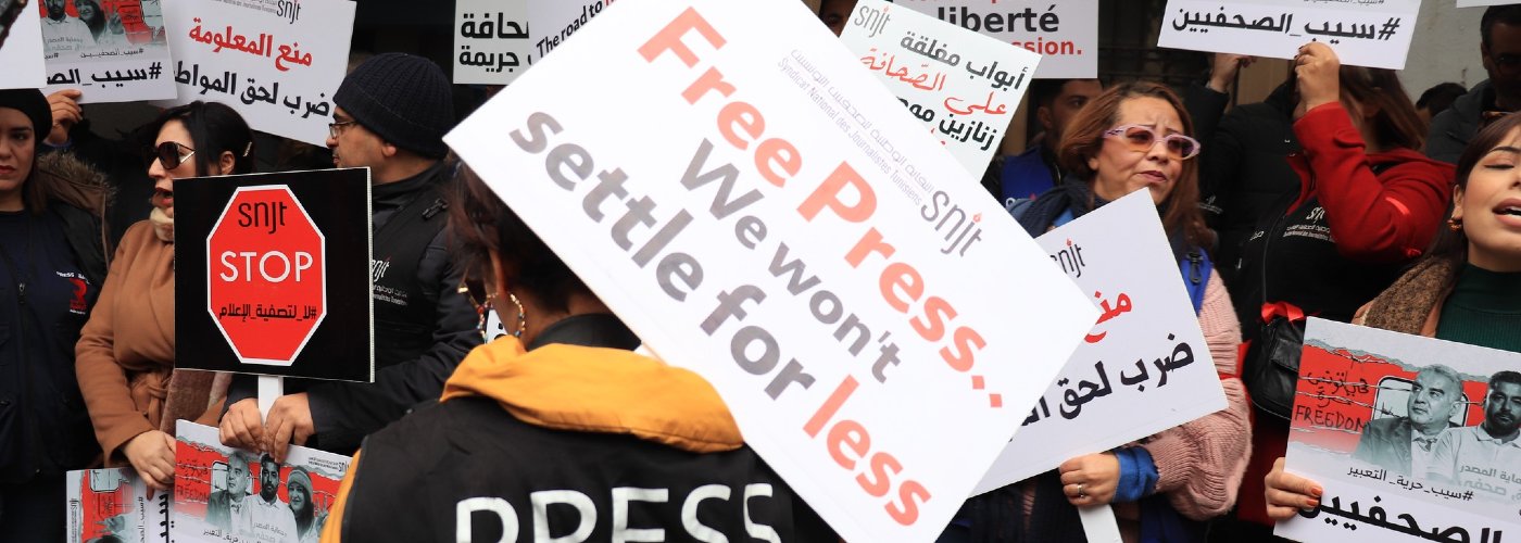 defending press freedom in Tunisia