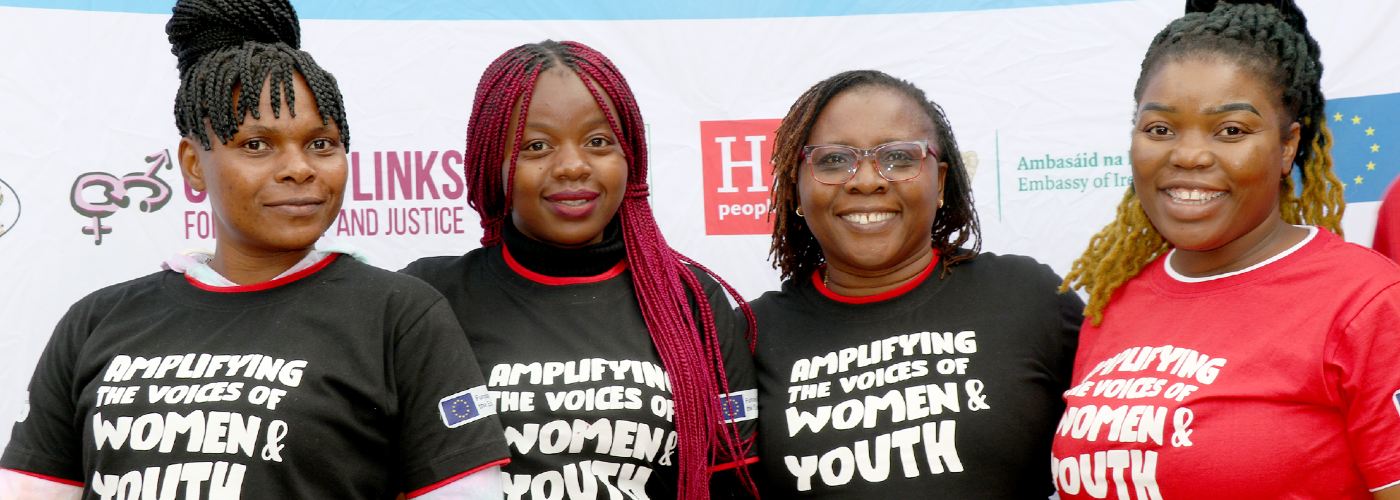 Team of the Women and Youth Inclusion for Equality in Zimbabwe program