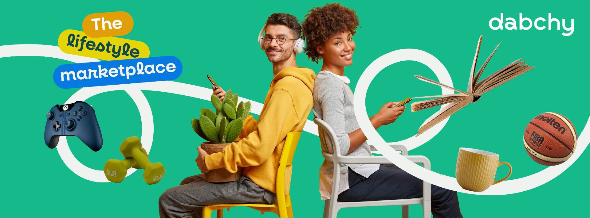 The online platform Dabchy offers new and second-hand items from fashion to home décor and pet supplies