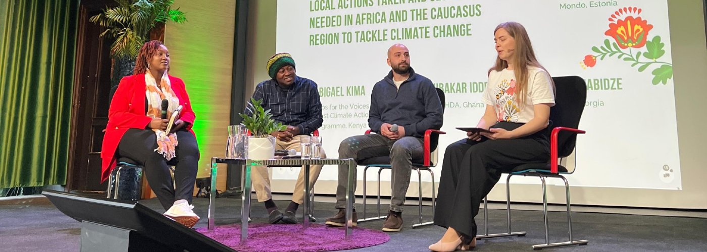 climate justice conference in Estonia
