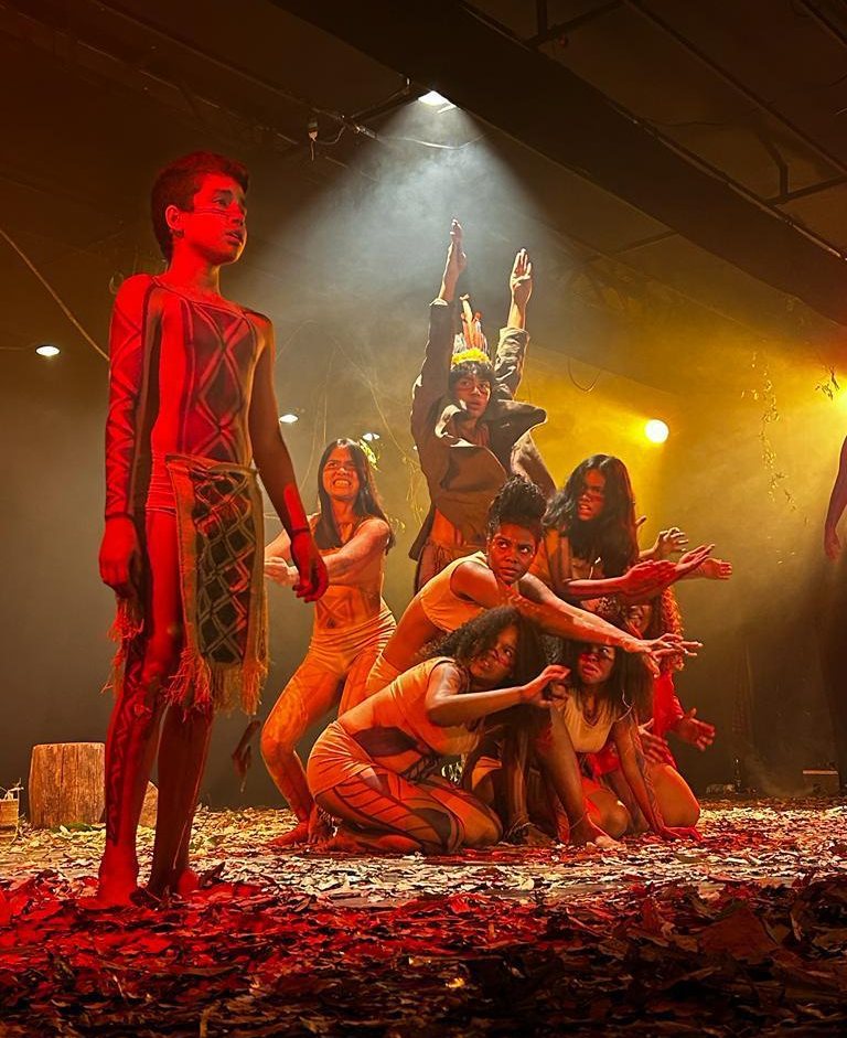 Theater play Oxigênio (oxygen) in Manaus, Amazonas 