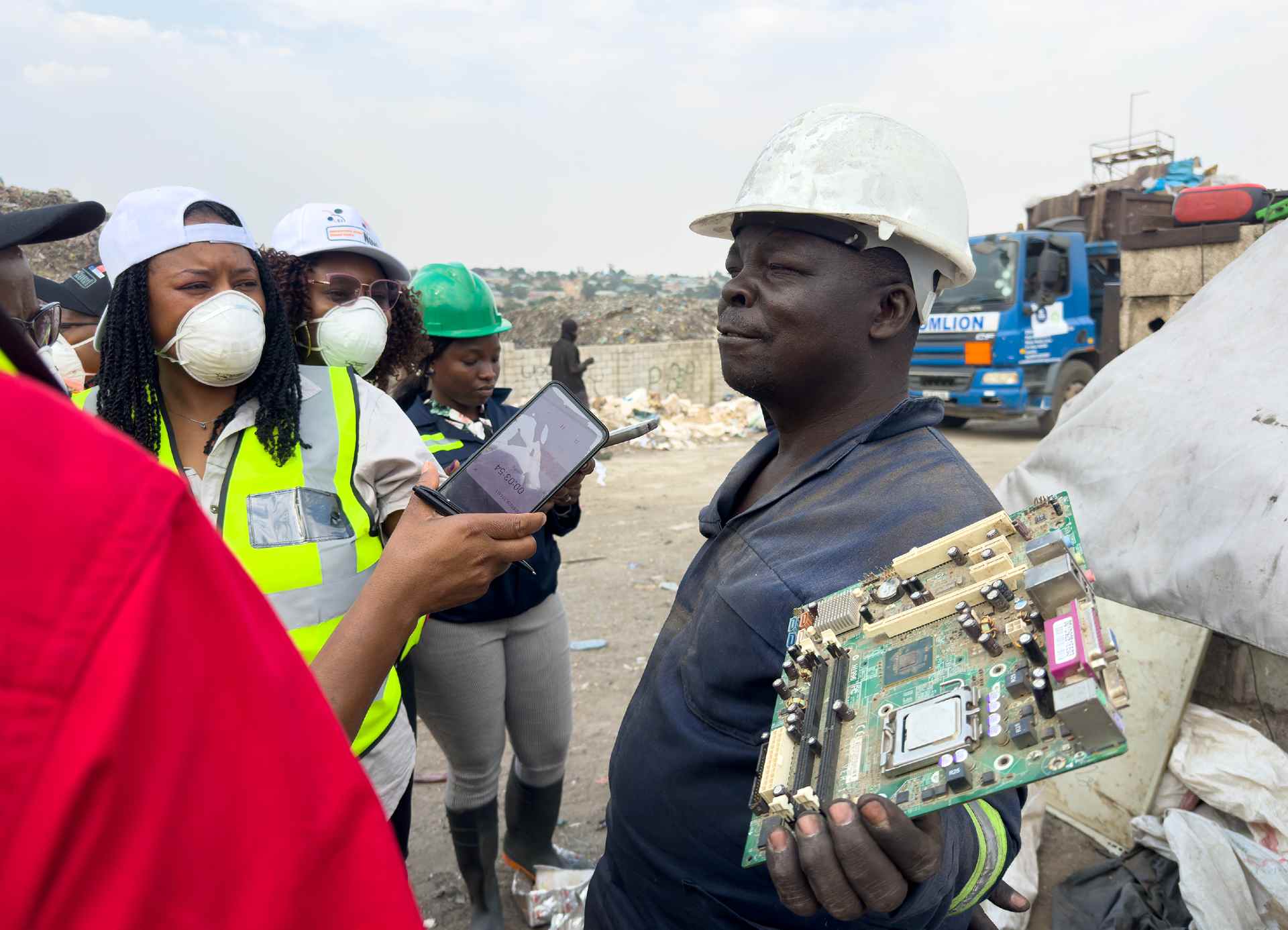 Visit to Chunga dumpsite