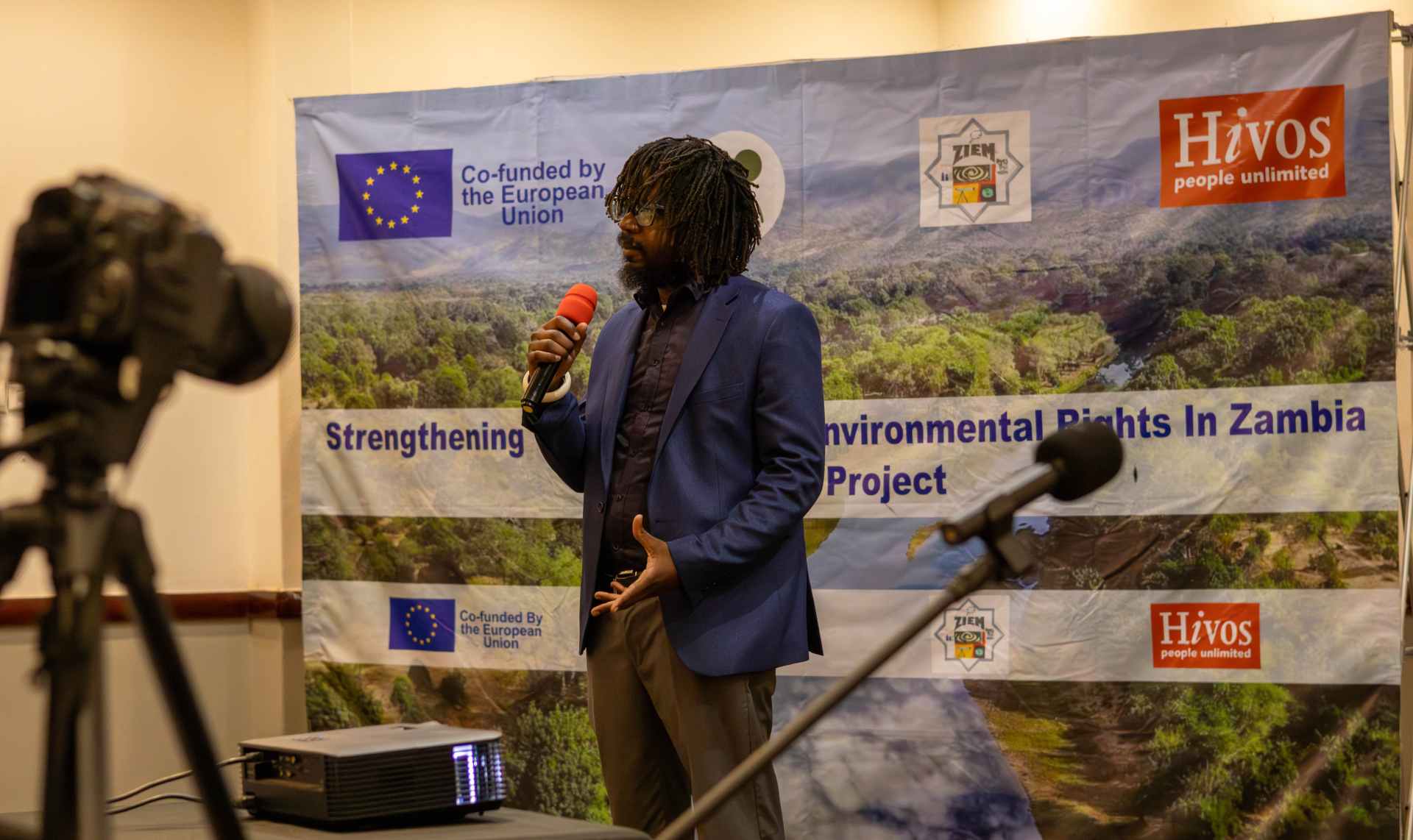 Workshop about environmental journalism in Zambia