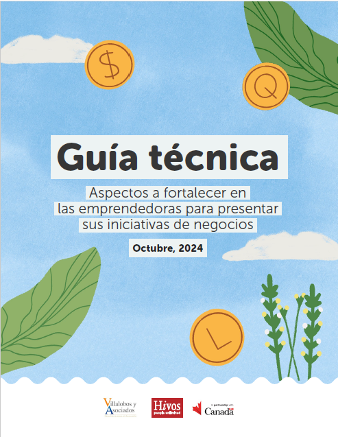 Guía aspectos a fortalecer en las emprendedoras para presentar sus iniciativas de negocios